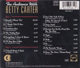 Betty Carter - The Audience With Betty Carter (CD) (2 CD) Image